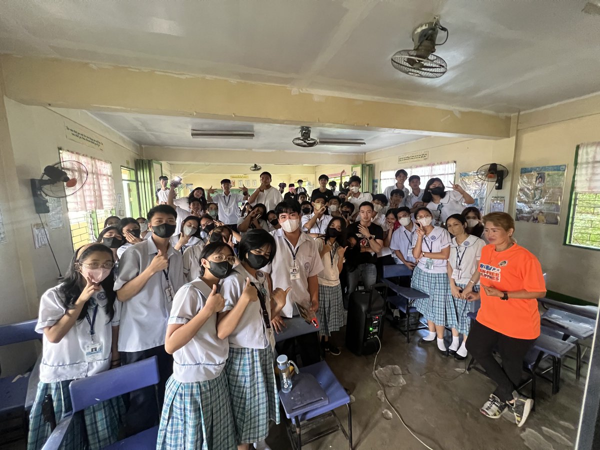 AHFAthena's tweet photo. Maraming salamat sa @AhfPhilippines at kay Ma'am Tablanza  for supporting our cause of bringing accessible sexual health services and basic sex education to the youth!

See you ulit next week para sa masayang discussion about teenage pregnancy, teenage fattherhood, HIV, and STI! https://t.co/pL2ujdYtMQ