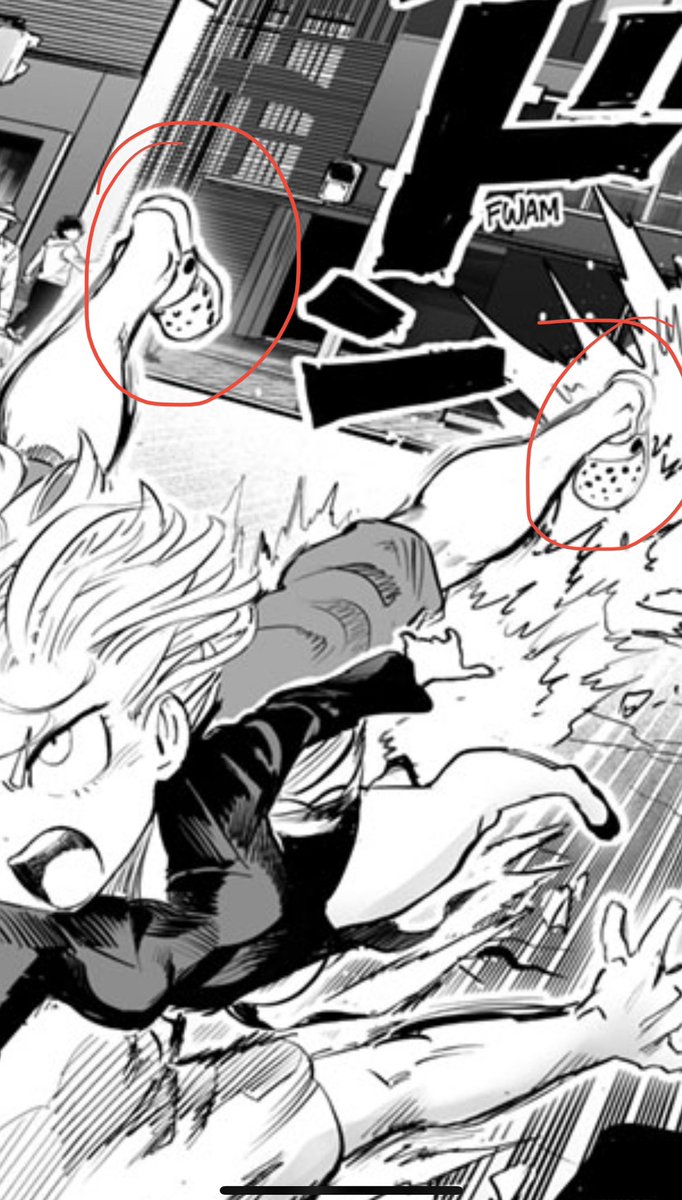 the funniest part of this panel is Saitsma don’t even have his crocs in sport mode