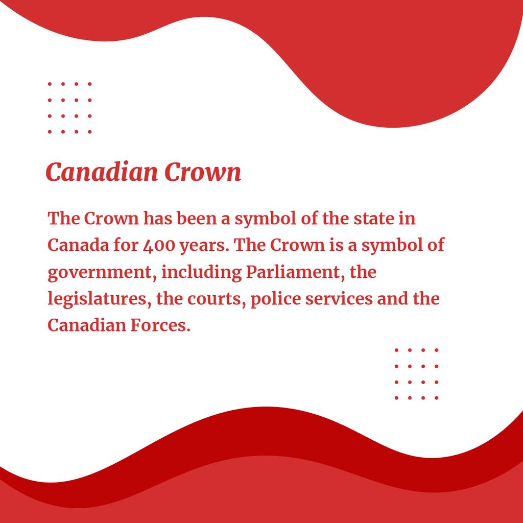 These are the main facts you need to know about Canadian symbols for the #CanadianCitizenship : let's start with the #CanadianCrown 

#immigration