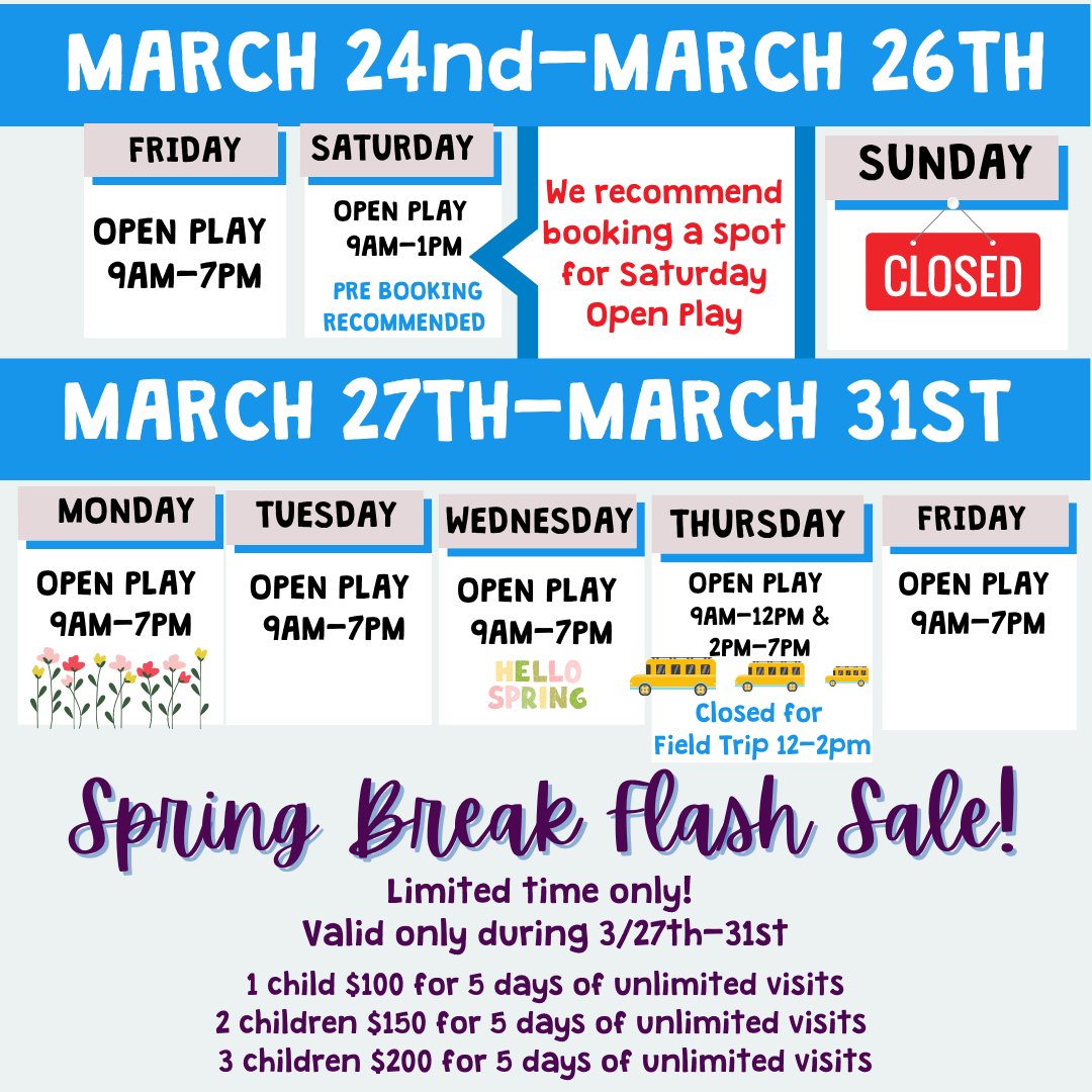 #WRTSMilwaukee #kidsgym #play #Springbreak #deals #sensory #fun