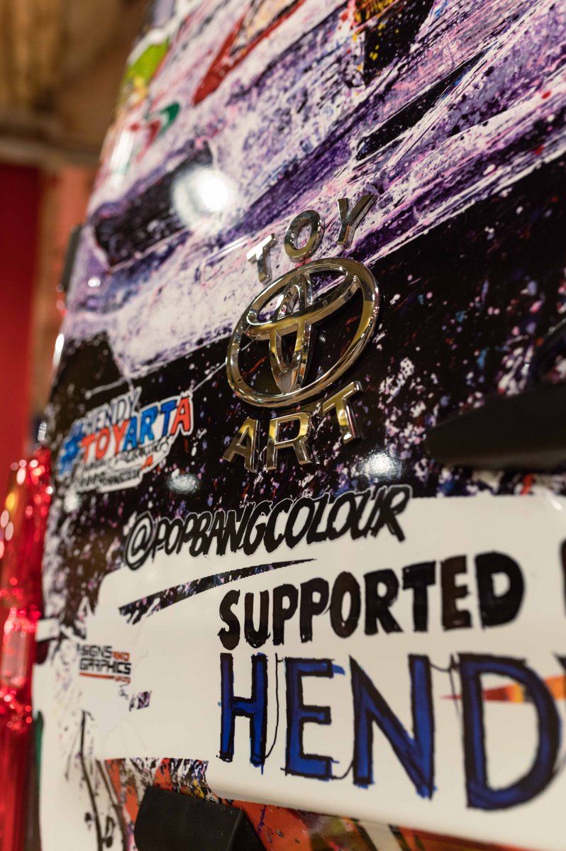 HendyGroup's tweet image. 🎨 The stunning design by POPBANGCOLOUR burst to life on his Toyota Proace earlier this week! 

😍 Turning heads and spreading joy wherever it goes, you certainly won't miss this on the roads! 

#PopBangColour #ToyotaProace #DesignInMotion #ContinuousCar #PaintWithCars #ToyART