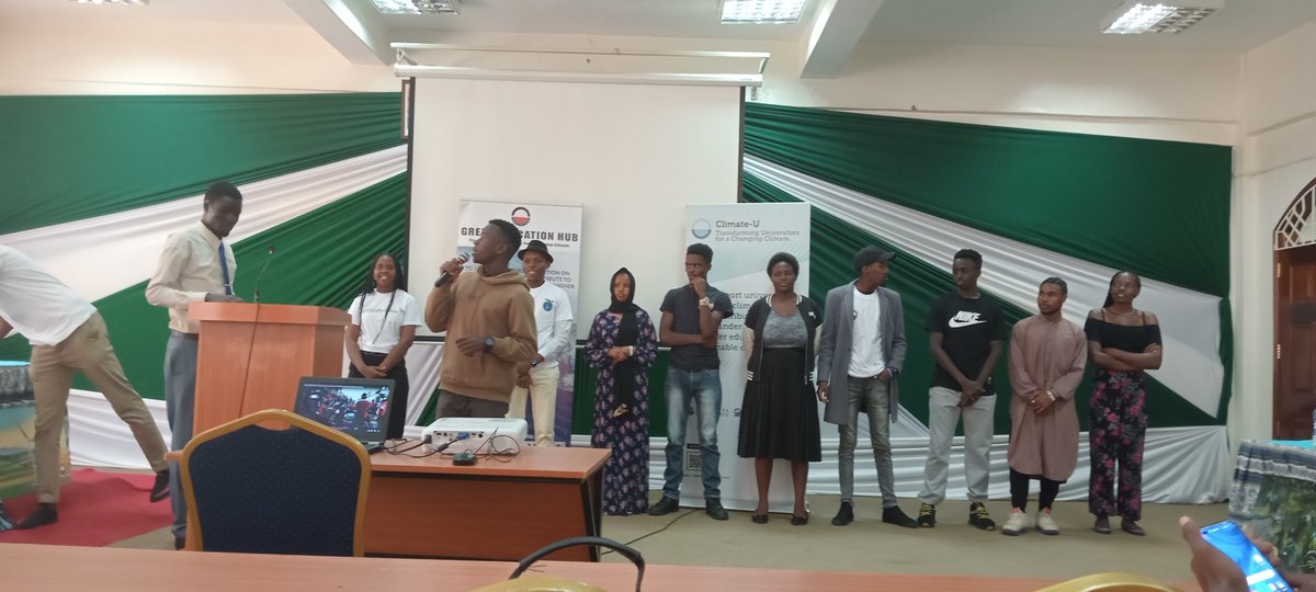 LuciaMutheu5's tweet photo. Kenyatta University Students had a Mazingira Challenge the theme was:Opportunity in Blue Economy
@kunec250 
@KUGreenEduHub https://t.co/9t0CeoK72t