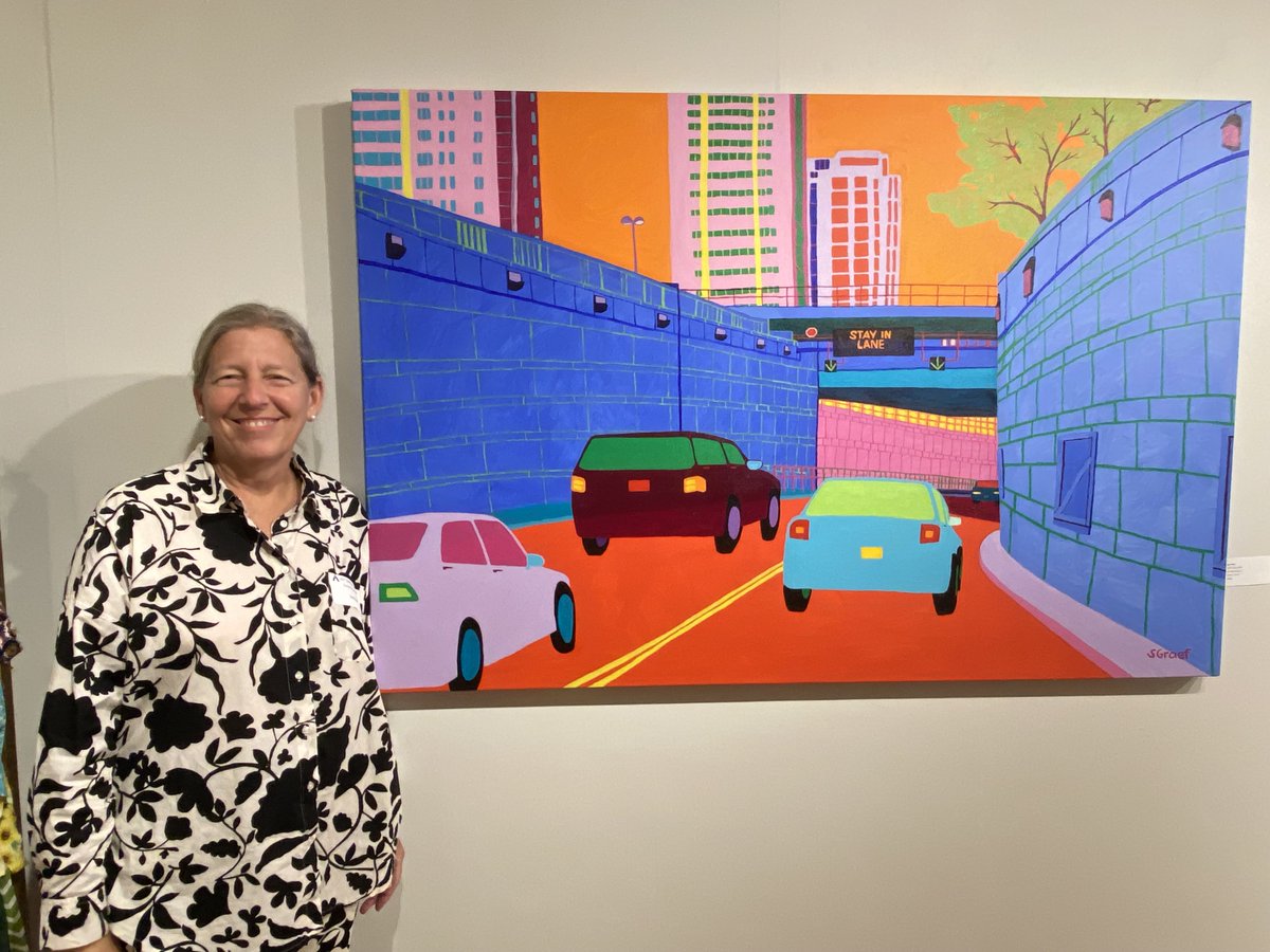 GraefArt's tweet image. Opening Reception Sarasota last night.
#artcentersarasota #openingreception #largeartwork #acrylicpainting #acrylicpainting #artshow #exhibitions #artcollectors #awardwinningart #artcurators #NYC #HollandTunnel #cityscape