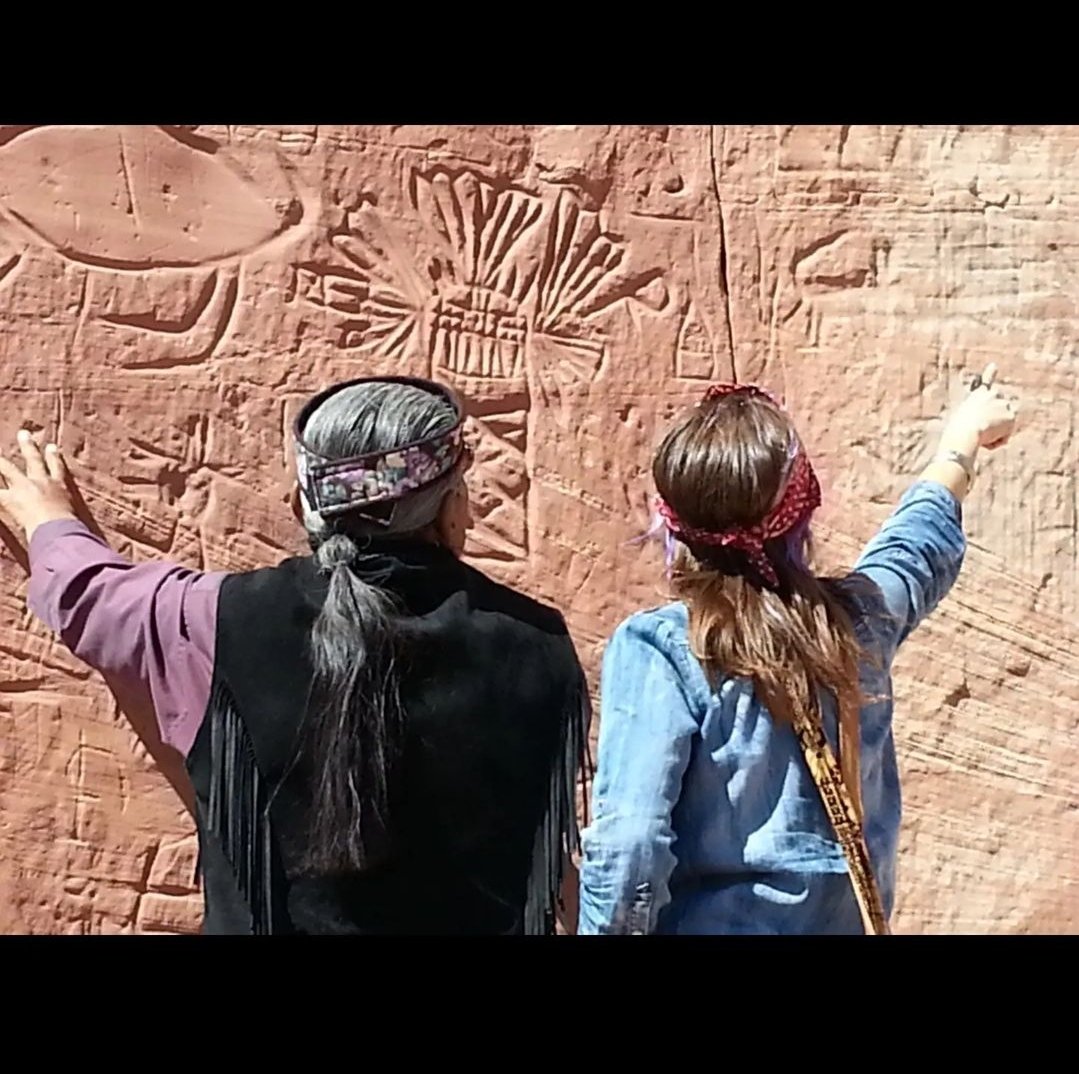 krixomatic's tweet photo. 🙏🏼 Remember to learn from the elders, while they are here, before they are gone 🤍
#elders #knowledgeispower #petroglyphs #openminded #constantlylearning #seeker #curiosity #connection https://t.co/JNub37Ialh