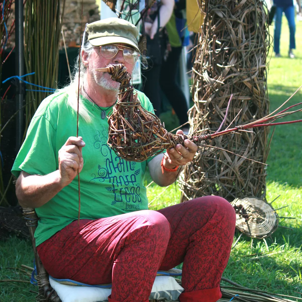 We have a busy summer of willow weaving coming up