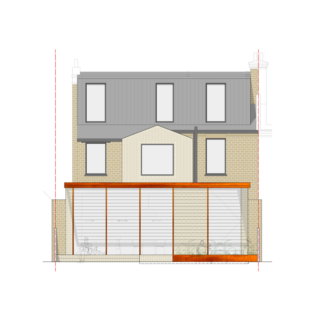 We are very happy to share that we have received planning permission for a project in Tulse Hill!

The proposed rear extension provides the existing house with a rationalised floor plan, making it a better family home. 1/3

#zacmonroarchitects  #residentialdesign #homedesign