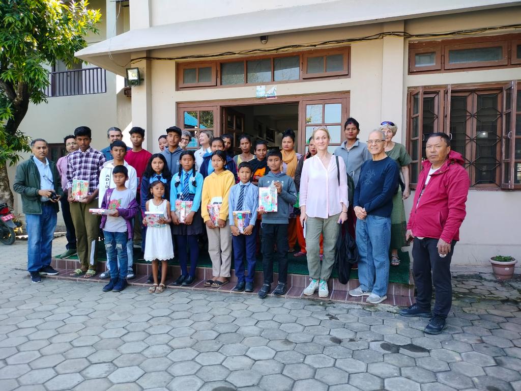 Scholarship support was provided to 18 children from wildlife victim families from Ratnanagar, Chitwan. These students will get continuous support till they pass class 12. Thanks to Ram Pratap Thapa (German Nepal Friendship Association), Kinderhelfe Nepal and all supporters!