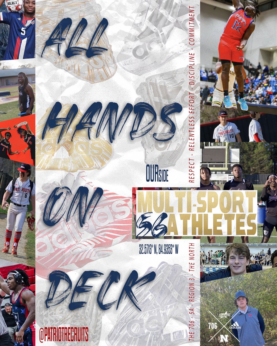 Last season, our football program featured 56 Multi-Sport ATHs! Do it all on #OURside!

#EverythingSchool 

<a href="/RecruitGeorgia/">Recruit Georgia</a> <a href="/BigFaceSportss/">BigFaceSports, (Recruiting & Scouting)</a> <a href="/DC_Sports_706/">Coach TJ</a> <a href="/northside_pats/">Northsidepats</a> <a href="/WRBLSports/">WRBL News 3 Sports</a> <a href="/wtvmsports/">WTVM Sports Leader 9</a>