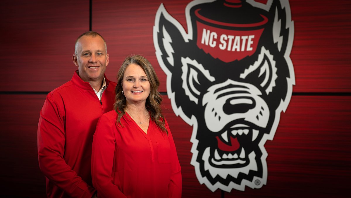 NCState's tweet photo. .@PackFootball coach Dave Doeren (@StateCoachD) and wife, Sara, have made a generous $1.25M commitment to pilot a five-year program, OnePack Empowered. The program will support students with executive functioning and neurodivergent challenges. https://t.co/coykQVkvso #GivingPack https://t.co/0mn3jdJ4k9