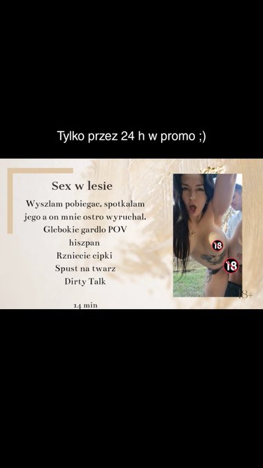 Nowy plenerek , tylko przez 24 h w promo ;) https://t.co/Q5vv7GFzRc<a href="/tag/femdom"class="tags"><span>#femdom</span></a>