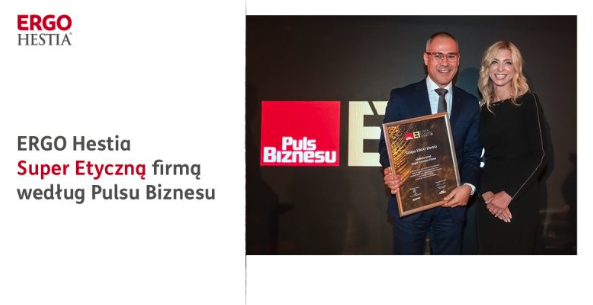 ERGO Hestia (@ergo_hestia) on Twitter photo Dziennik <a href="/puls_biznesu/">Puls Biznesu</a> wybrał najbardziej etyczne firmy w Polsce. Grupa ERGO Hestia została wyróżniona trzeci raz z rzędu, dzięki czemu otrzymała szczególny tytuł Super Etycznej Firmy🏅
Więcej o kryteriach i samym konkursie dowiecie się tutaj: etycznafirma.pb.pl Dziennik <a href="/puls_biznesu/">Puls Biznesu</a> wybrał najbardziej etyczne firmy w Polsce. Grupa ERGO Hestia została wyróżniona trzeci raz z rzędu, dzięki czemu otrzymała szczególny tytuł Super Etycznej Firmy🏅
Więcej o kryteriach i samym konkursie dowiecie się tutaj: etycznafirma.pb.pl