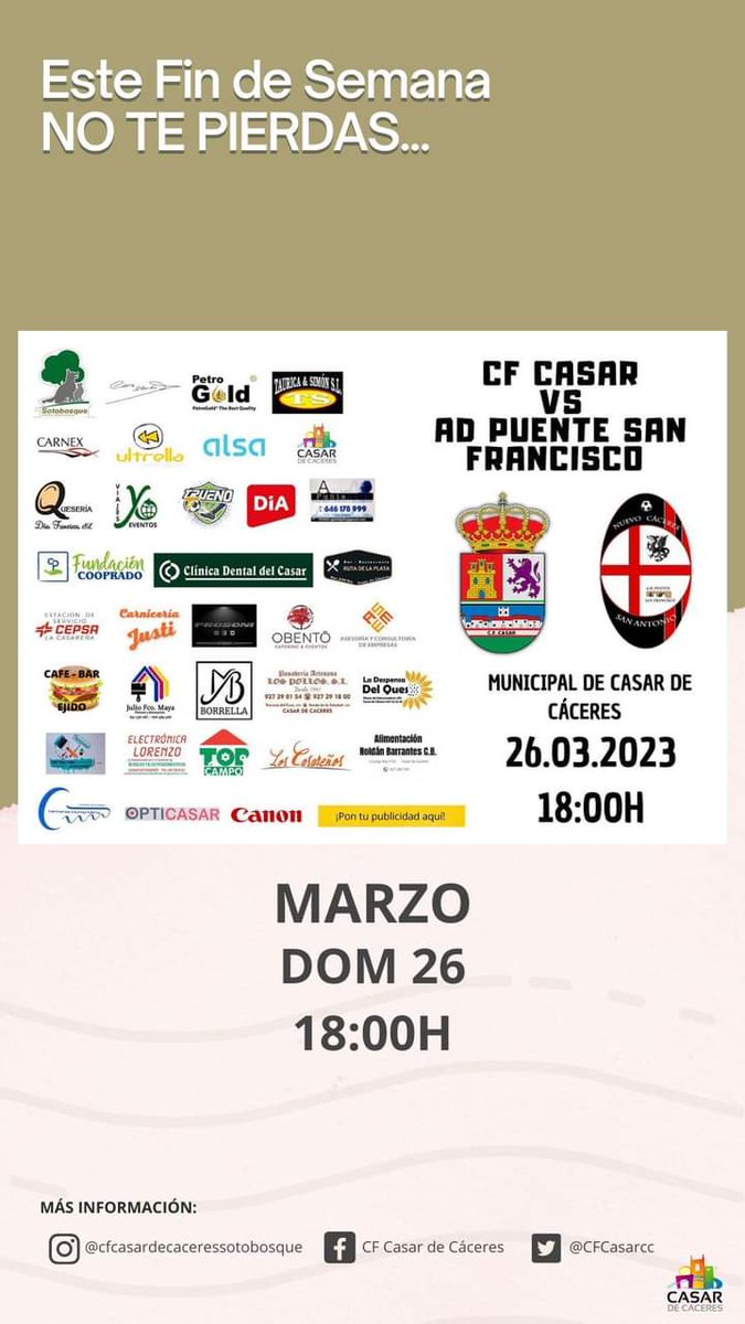 Casar de Cáceres tweet media