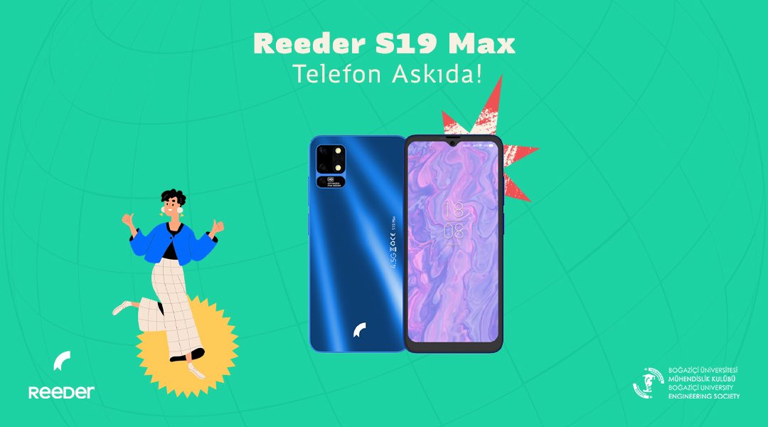 Askıda BUENSO Kulübü’nün düzenlediği Boğaziçi Mühendislik Zirvesi’ne özel <a href="/reederebr/">reeder</a> desteğiyle “S19 Max Model Telefon” var! RT'leyen 1 üniversiteliye hediye!