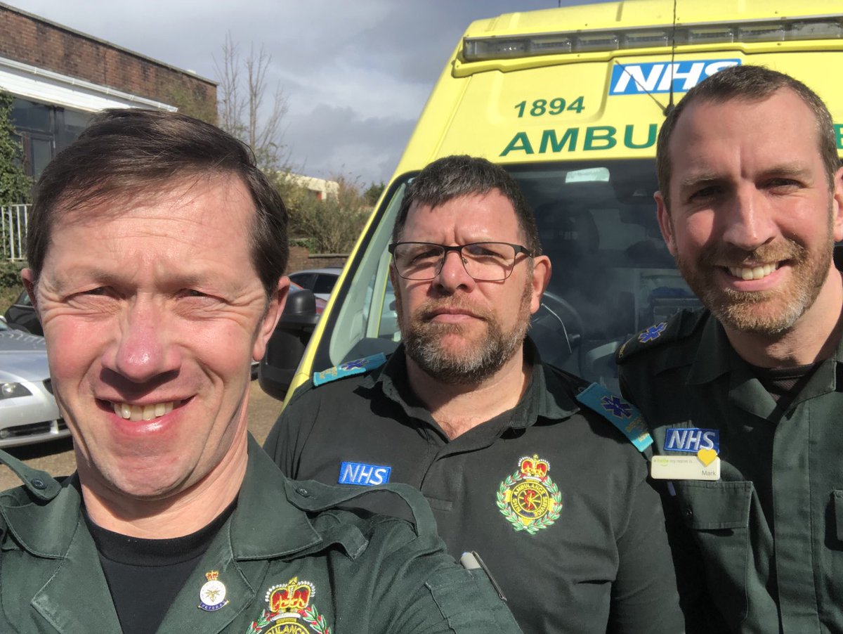 Enjoying my Friday out on the road in Plymouth. Thank you to my crew mates Mark and Gary for your patience (excuse the pun!).