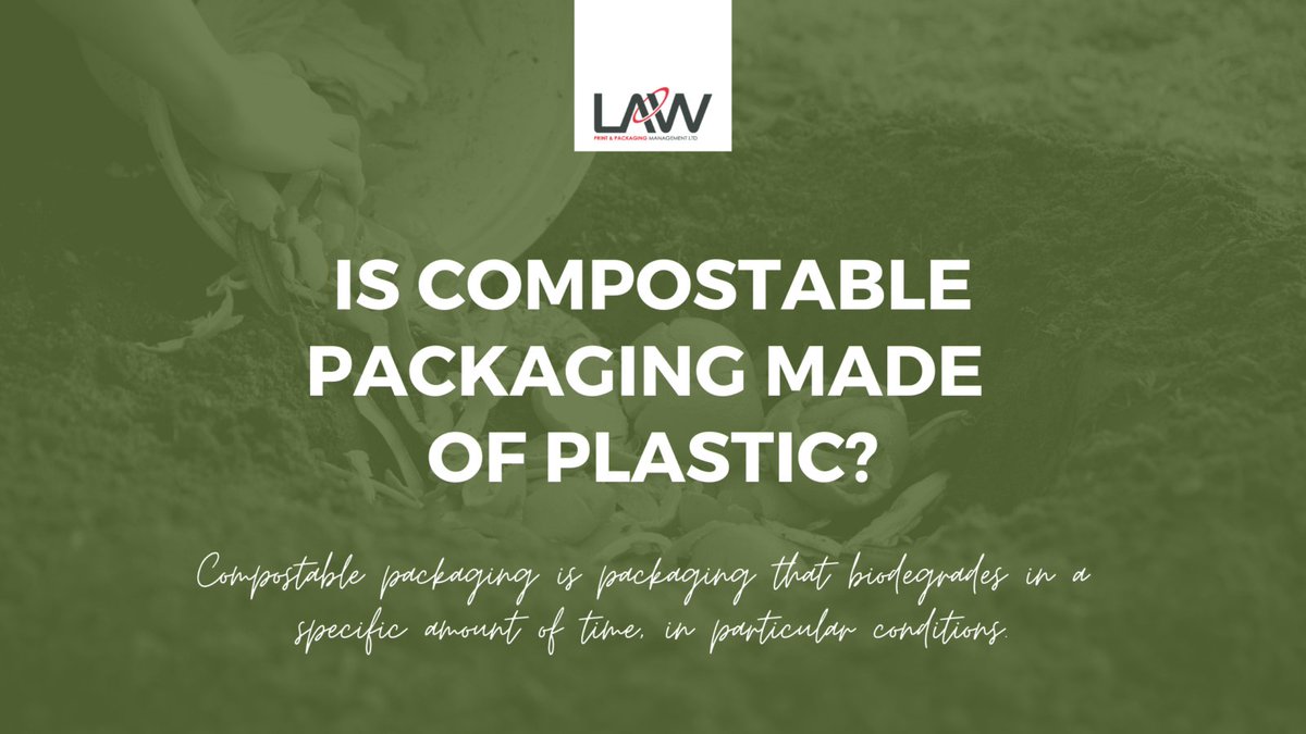 Is Compostable Packaging made of Plastic?  
buff.ly/408xhvW 
#compostablepackaging #plasticpackaging #sustainability