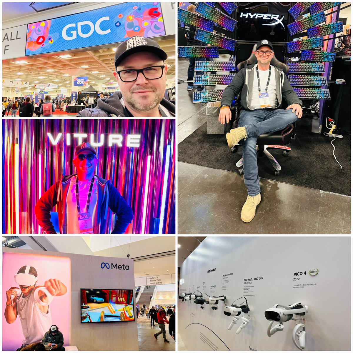 PawelFlieger's tweet photo. It's the last day of #GDC2023 and it's been a great event! #games #VR #Gamedust #VRgames https://t.co/QyestTwG7z