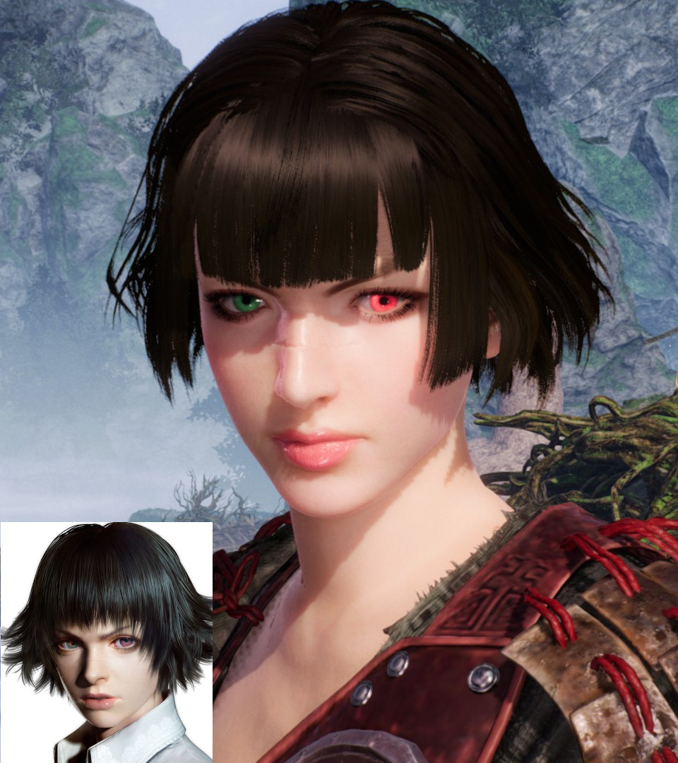GAd8788's tweet photo. Wo Long: Fallen Dynasty Character Creation - LADY (Devil May Cry 3) https://t.co/bpoIqx2EwV @YouTubeより #WoLong #ウォーロン #Wolong_code #WoLongSteam https://t.co/dsgzjE2sdh