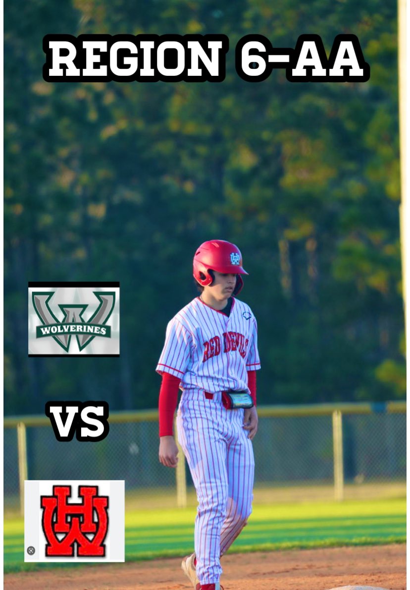 WHHS_DevilsBSB's tweet image. BIG Region Match Up Tonight @ Red Devil Field! Game time 6:00pm! #PlayinMay #DevilsBSB 👹