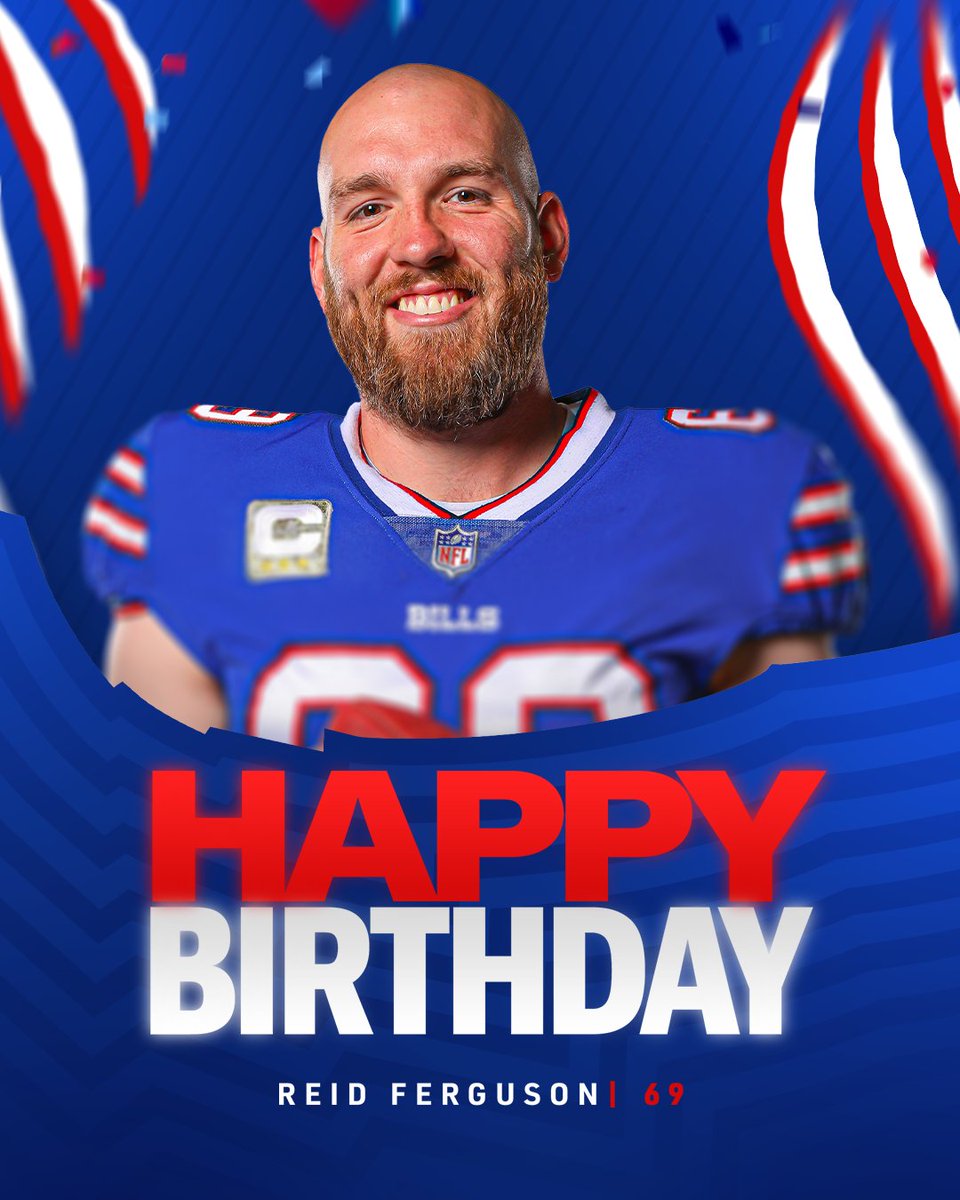 A pair of Bills birthdays. 🥳

RETWEET to help us wish <a href="/HamlinIsland/">𝐃𝐚𝐦𝐚𝐫 𝐇𝐚𝐦𝐥𝐢𝐧</a> and <a href="/SnapFlow69/">Reid Ferguson</a> a special day!! #BillsMafia