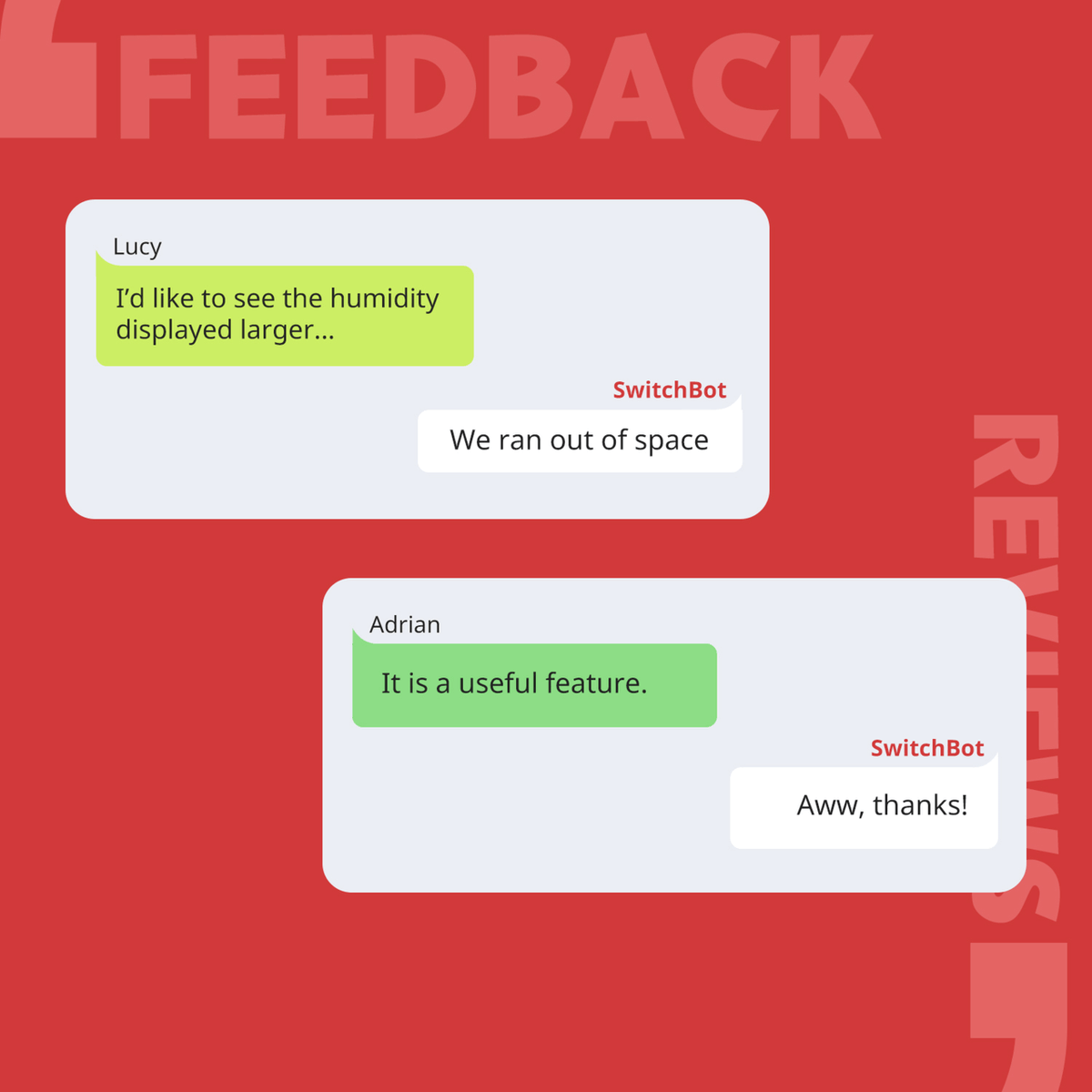 SwitchBot's tweet photo. #SwitchBot Hub 2, it’s almost here, so what have #betausers been saying about it? We've got a new #blog entry that gives a little insight into what some of our beta users said about our all-new Matter-compatible #smarthub. Wanna find out more?
Click here: https://t.co/ssY3DpPixr https://t.co/GN9NkqefxK