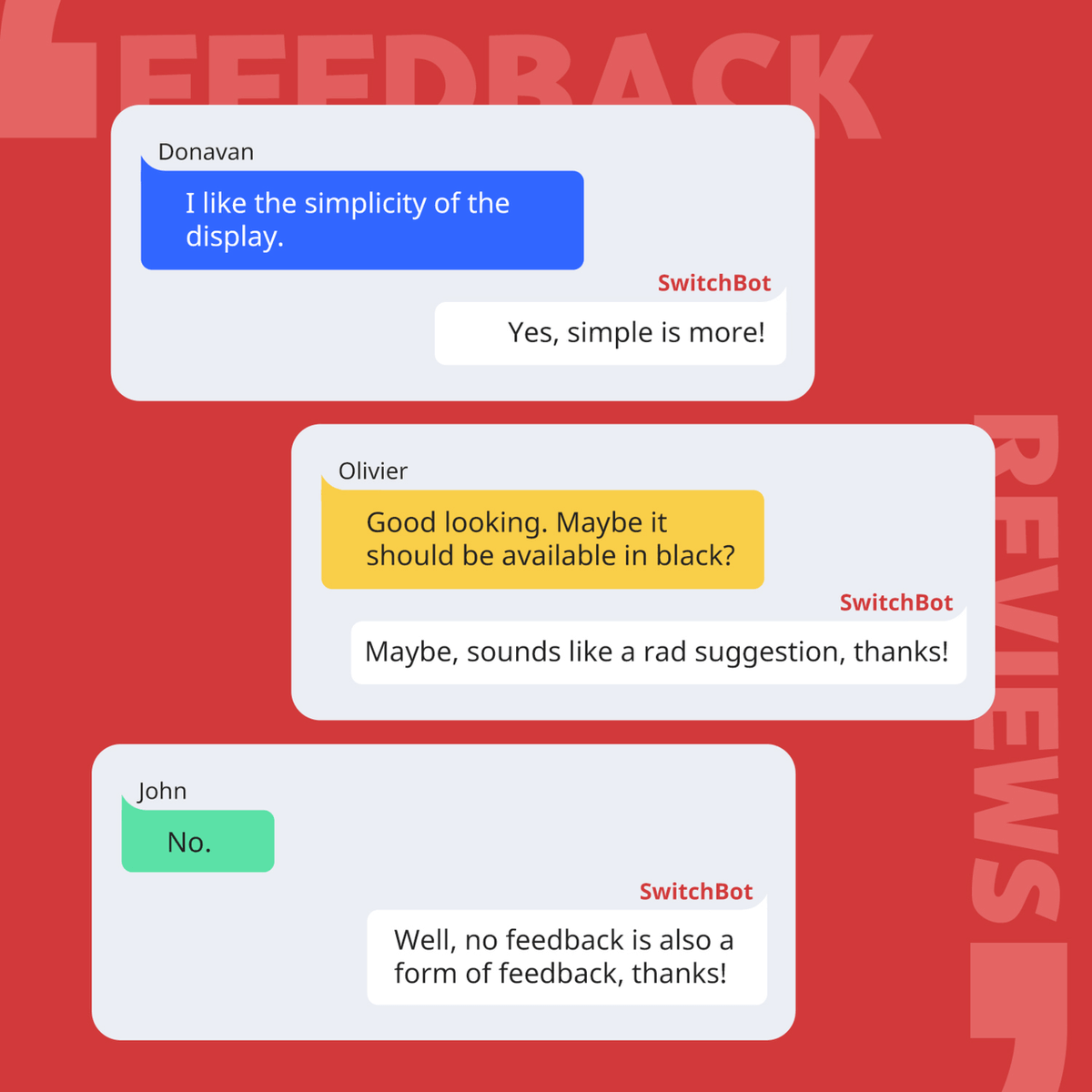 SwitchBot's tweet photo. #SwitchBot Hub 2, it’s almost here, so what have #betausers been saying about it? We've got a new #blog entry that gives a little insight into what some of our beta users said about our all-new Matter-compatible #smarthub. Wanna find out more?
Click here: https://t.co/ssY3DpPixr https://t.co/GN9NkqefxK