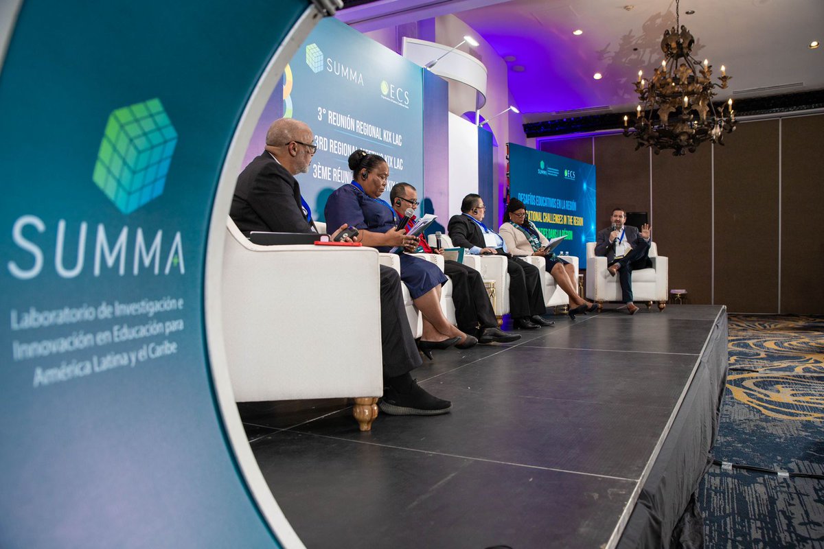oecscommission's tweet photo. OECS Director General Dr. Didacus Jules is a presenter and panelist at the 3rd Annual KIX LAC Meeting in Honduras from March 22-24, 2023. The Meeting is being held under the theme, 'Strengthening Public Education in Latin America and the Caribbean.'
#KIXLAC https://t.co/bpSa2JovZv