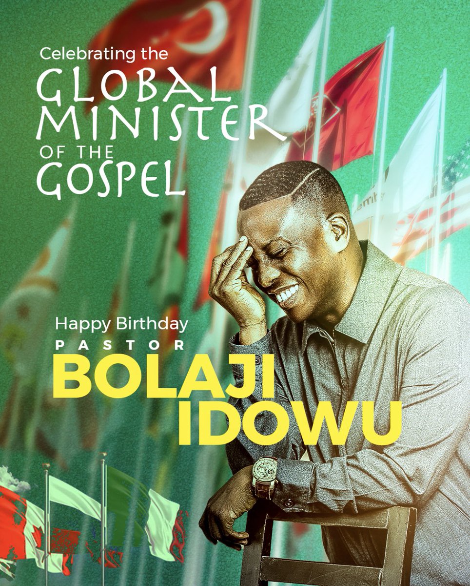 pastorbolaji's tweet photo. GRACE, GRACE, GRACE, this is my story!!

To my master and king, thank you. 

#WorldPastorBolajiDay https://t.co/14MH8ZRrJb