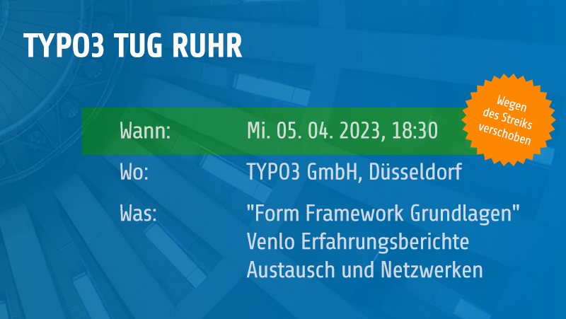 TYPO3 Usergroup Düsseldorf tweet media