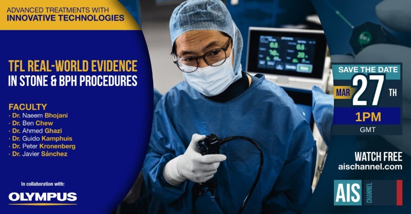 OlympusMedUKIE's tweet photo. 📢 Surgeons, enhance your skills in #lithotripsy performance and BPH enucleation

📌 Join us on @AISChannel to learn about the #SOLTIVE Thulium Fibre Laser lithotripter, with real-world evidence from Stone &amp; BPH Procedures + the latest clinical &amp; non-clinical data

#BPHmanagement