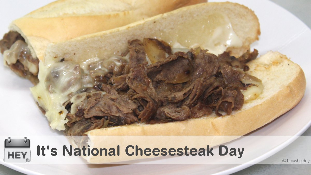 It's National Cheesesteak Day! 
#NationalCheesesteakDay #CheesesteakDay #PhillyCheesesteakDay