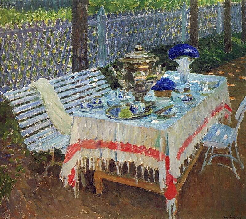 ArtistGrabar's tweet photo. Morning Tea, 1917 #postimpressionism #igorgrabar https://t.co/FthpDnvSfS https://t.co/o9Vwc2IPdN