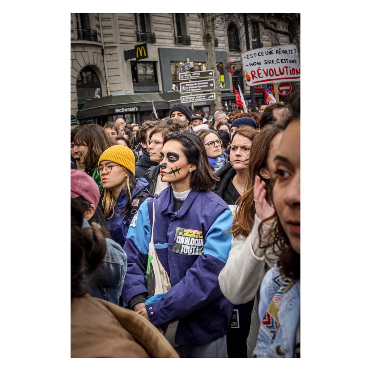 ForetFantome's tweet photo. Manifestation contre la réforme des retraites 230323
#borneout #MacronDemission #manif23mars #photographiedocumentaire #SocialJustice #nupes #photographie #retraite #FranceInsoumise #lfi #taxtherich #MouvementSocial #EmmanuelMacron #ReformeDesRetraites https://t.co/gxr7xMXnWe