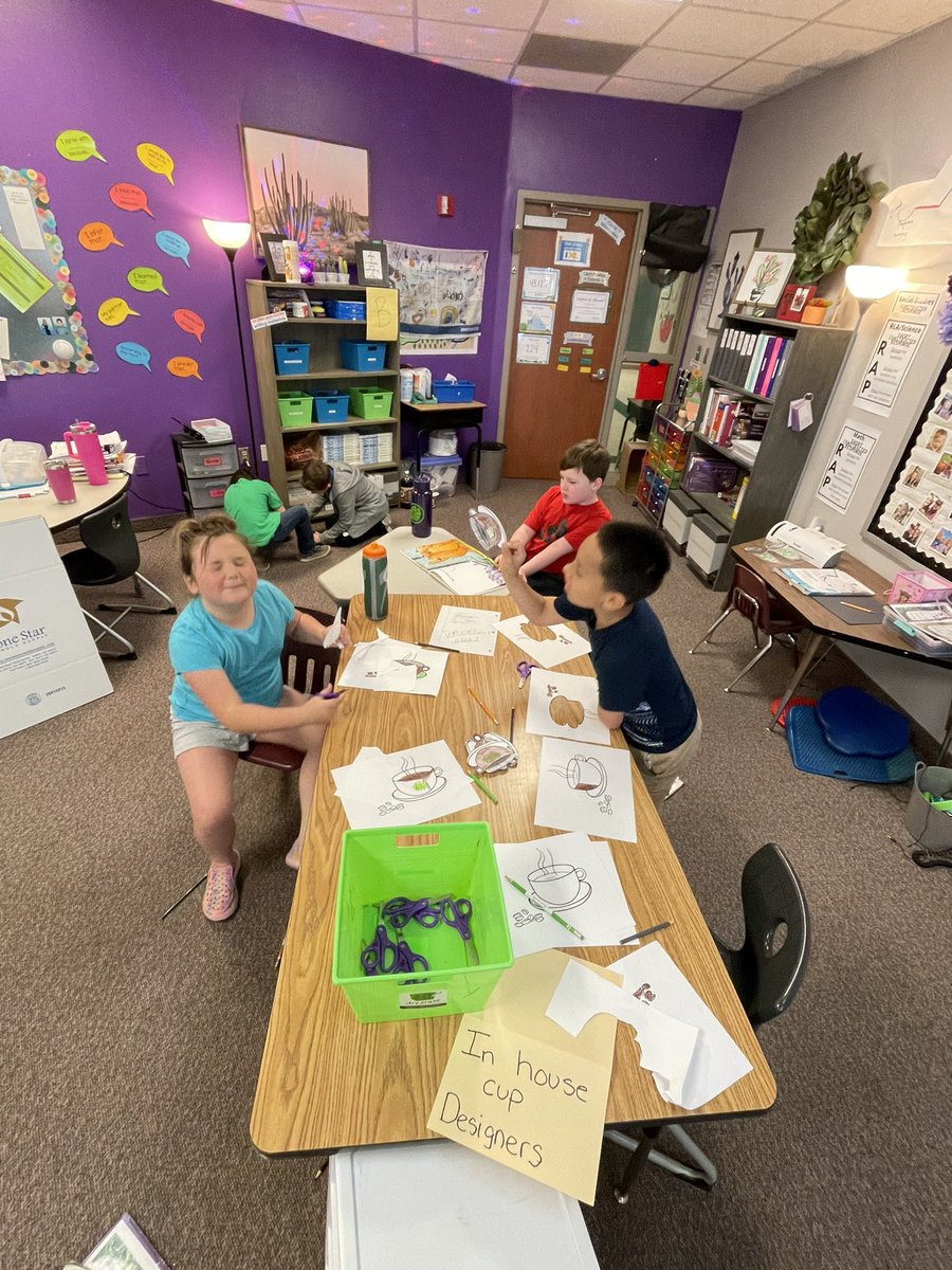 Coffee food truck is coming along for our Family Literacy Night! We have menu masters, cup decorators, and truck designers that are hard at work 🚛☕️ <a href="/mambrinosteam/">STEAM Academy at Mambrino</a> <a href="/MsMcPhateGISD/">Ms. McPhate</a> <a href="/granburyisd/">Granbury ISD</a>