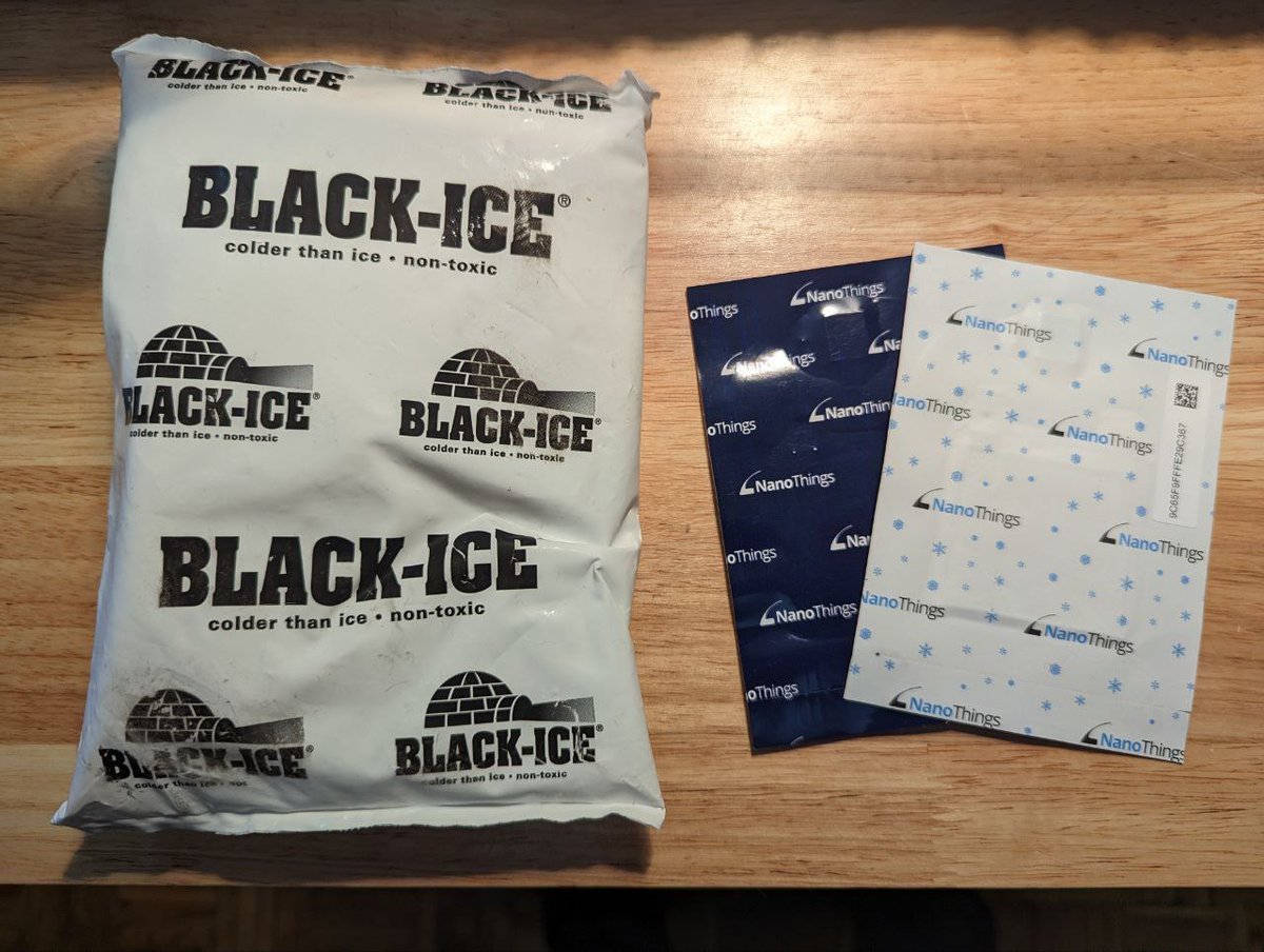 mappingnetworks's tweet photo. We got our hands on some of the NanoTags from @Nanothingsinc
Very exciting technology, we will be testing it with some frozen product transportation.
#nanothings #Helium #solana #AssetTracking #ThePeoplesNetwork #Crypto #HNT #ChatGPT #Blockchain #Mapping #IoT #MapTheNetwork https://t.co/EX73PRNRss