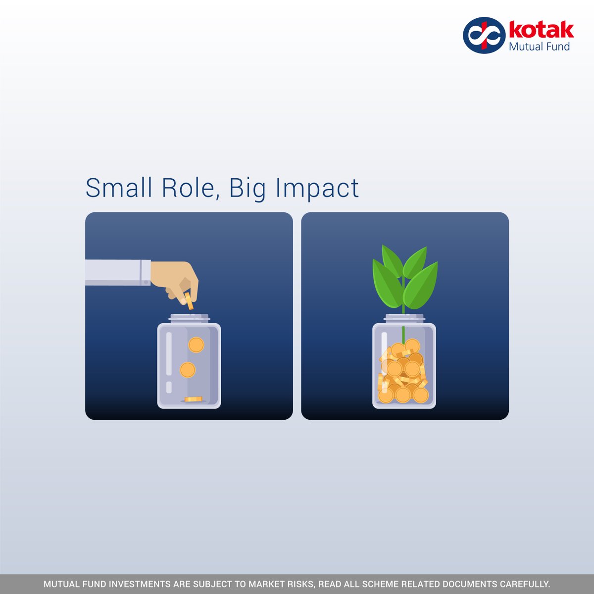 KotakMF's tweet photo. A monthly SIP can play an important role in creating long term wealth. Start an SIP today!

#trending #momentmarketing #topicaltrend #topicalspot #SmallRoleBigImpact #kotakmutualfund #investment #investnow #sip https://t.co/UuJ1X1hXzk