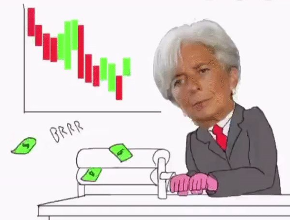 ArchieIntel's tweet photo. ‼️🇪🇺 Lagarde says ECB fully equipped to provide liquidity to Eurozone financial system- Reuters 

Here we go... https://t.co/t5fzIWrLzf