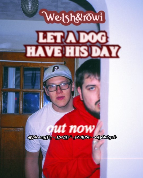 NJWelshy's tweet photo. LET A DOG HAVE HIS DAY EP OUT NOW @rossiedubbs 

https://t.co/i2stEzHmWu https://t.co/CGWlvq7w6e