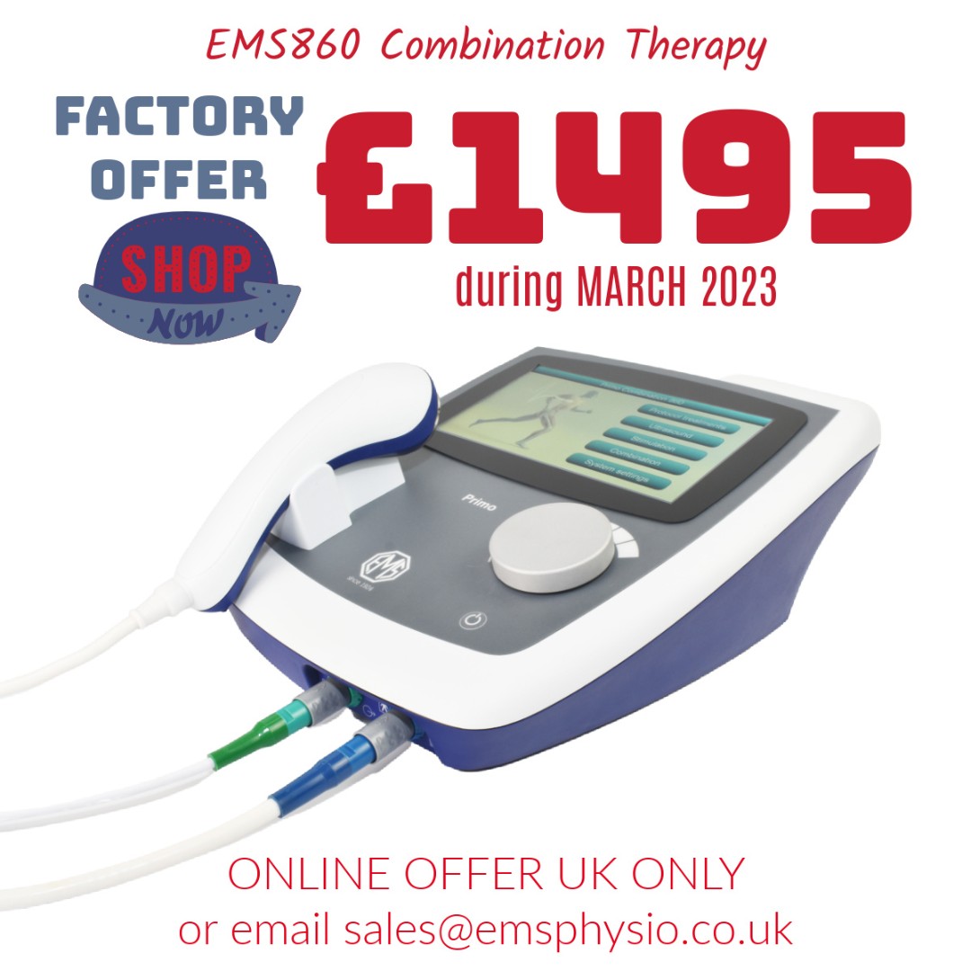 EMSPhysioLtdUK's tweet image. Primo Combination 860 Therapy Unit 
(#ultrasound and #interferential NMES)
Small treatment head used to treat joint in hands - a great add-on

emsphysio.co.uk/product/primo-… #combinationtherapy #electrotherapy #emsphysio  #nmes #electrode #gel