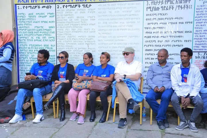 EecmyDassc's tweet image. Advocacy Campaign of the EECMY-DASSC Safe From Irregular Migration project in collaboration with Addis Ketema Secondary school.

#stopirregularmigration 
#saynotohumantrafficking 
#Stopthebohts 
#awareness