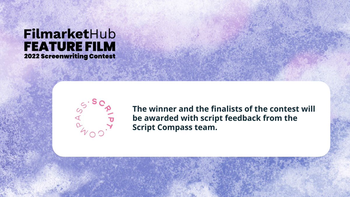 ✍️Pelin will be awarded with #ScriptFeedback from the @CompassScript team of award-winning producers, screenwriters, and development consultants with decades of experience in development 🤜🤛

#ScreenwritingContest
#SupportingNewVoices