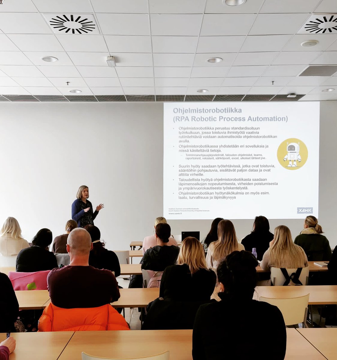 Kouvolassa järjestettiin ensimmäistä kertaa Kaupunkikampusviikko, uusi verkostoitumisfoorumi #Xamk’n opiskelijoille ja #Kymenlaakso'n yrityksille. Tavoitteena on toistuva tapahtuma alueen yrittäjyyden edistämiseksi. 
Lue lisää: bit.ly/40kv2Ww  
#yrittäjyys #kouvola