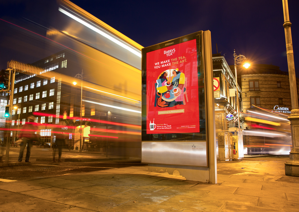 Barry’s Tea Toasts its Superfans With New Artistic Campaign from Thinkhouse adworld.ie/2023/03/24/bar… via @imj_ireland <a href="/BarrysTeaTweets/">Barry's Tea</a> <a href="/ThinkhouseIE/">THINKHOUSE</a> #OOH #DOOH #campaign