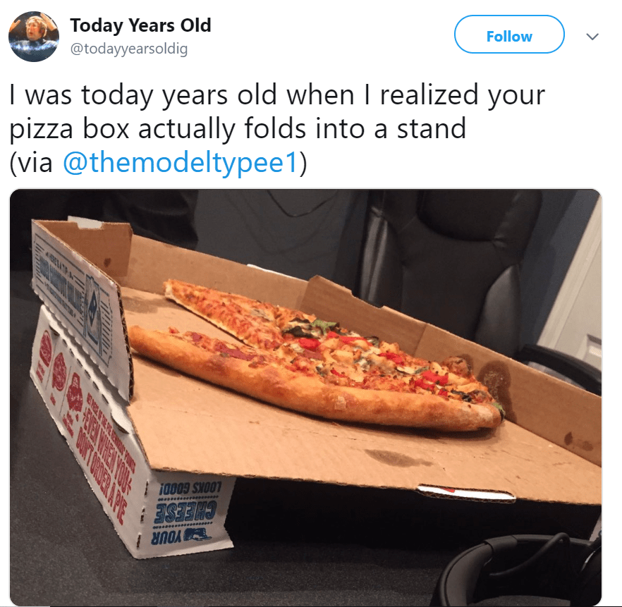 Wait. What?!?! 🍕🍕🍕