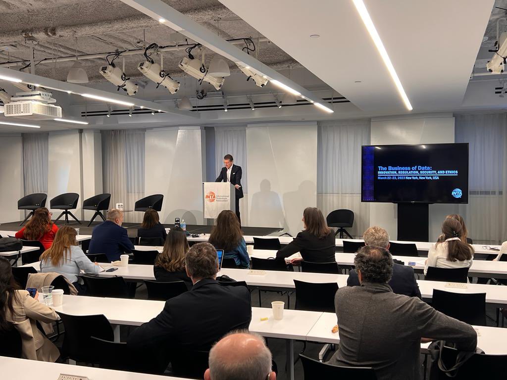 vanrellip's tweet photo. Thank you @INTA for this interesting conference on The Business of Data. #intany2023 #inta https://t.co/Op00Zv3fCI