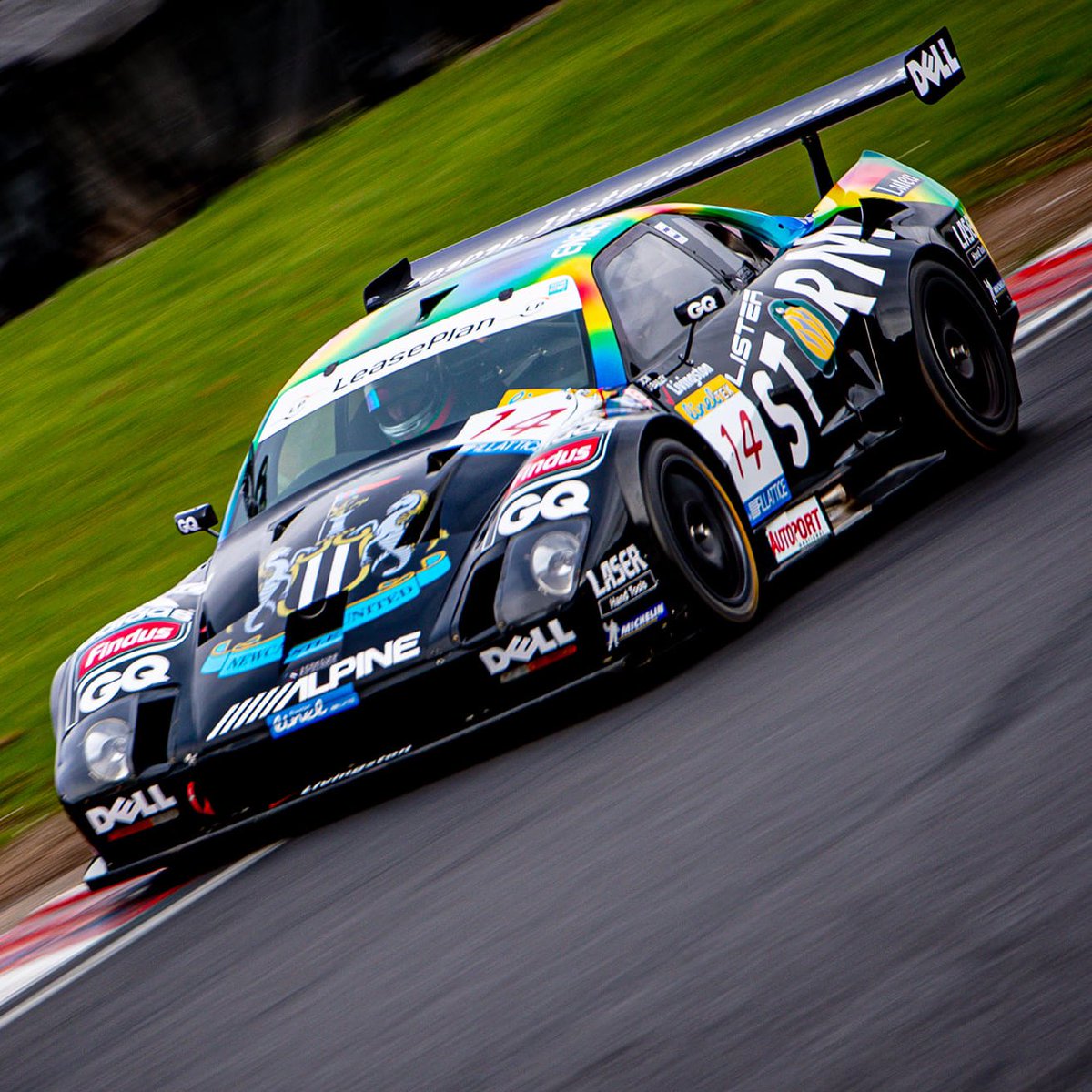 STORM WARNING! The 2000 FIA GT Championship-winning Lister made a