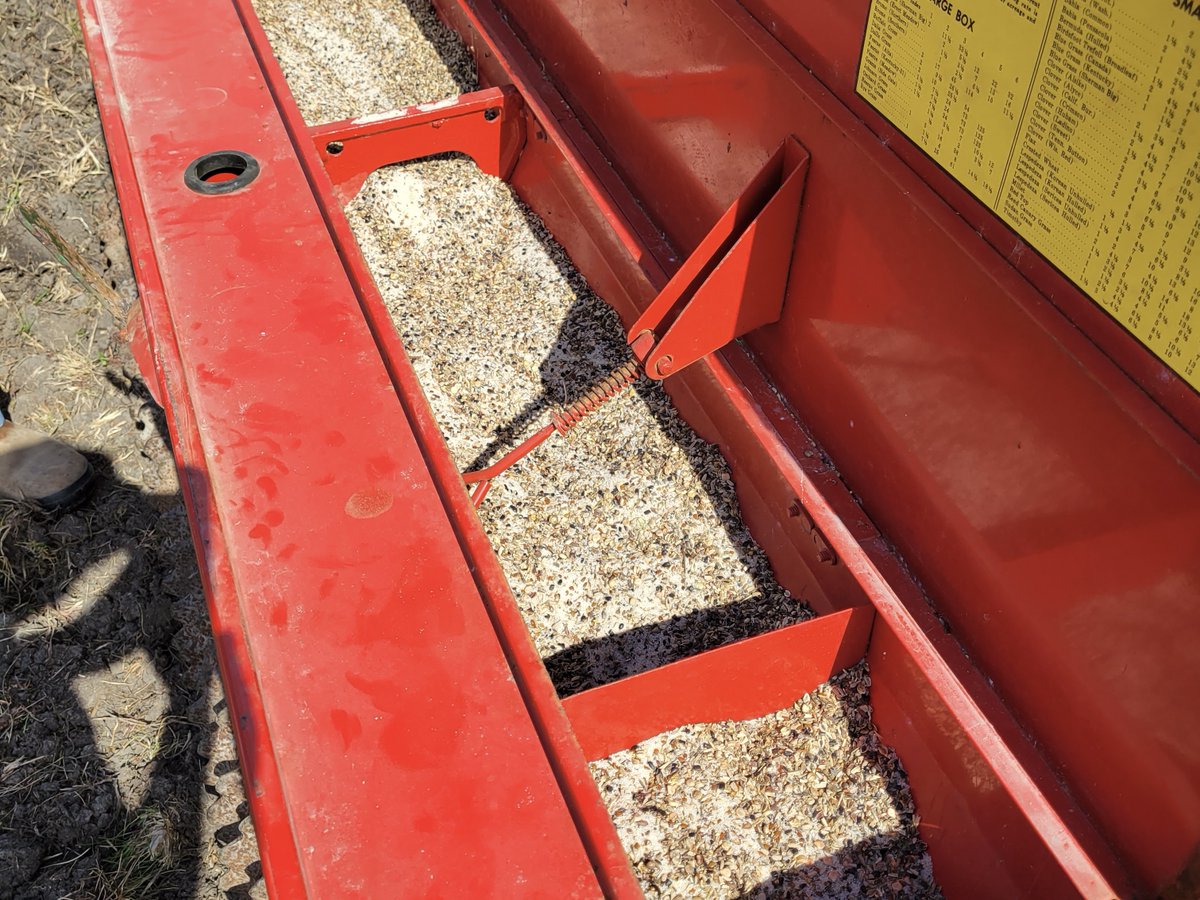 BTNEP's tweet photo. Exciting things are happening at the Nicholls Farm/BTNEP Native Plant Nursery! Earlier this month, BTNEP partnered with Nicholls to create a 1-acre wildflower plot to support pollinators and additional wildlife at the farm. Together we sowed 36 lbs of seed! https://t.co/YWmi1wiAsM