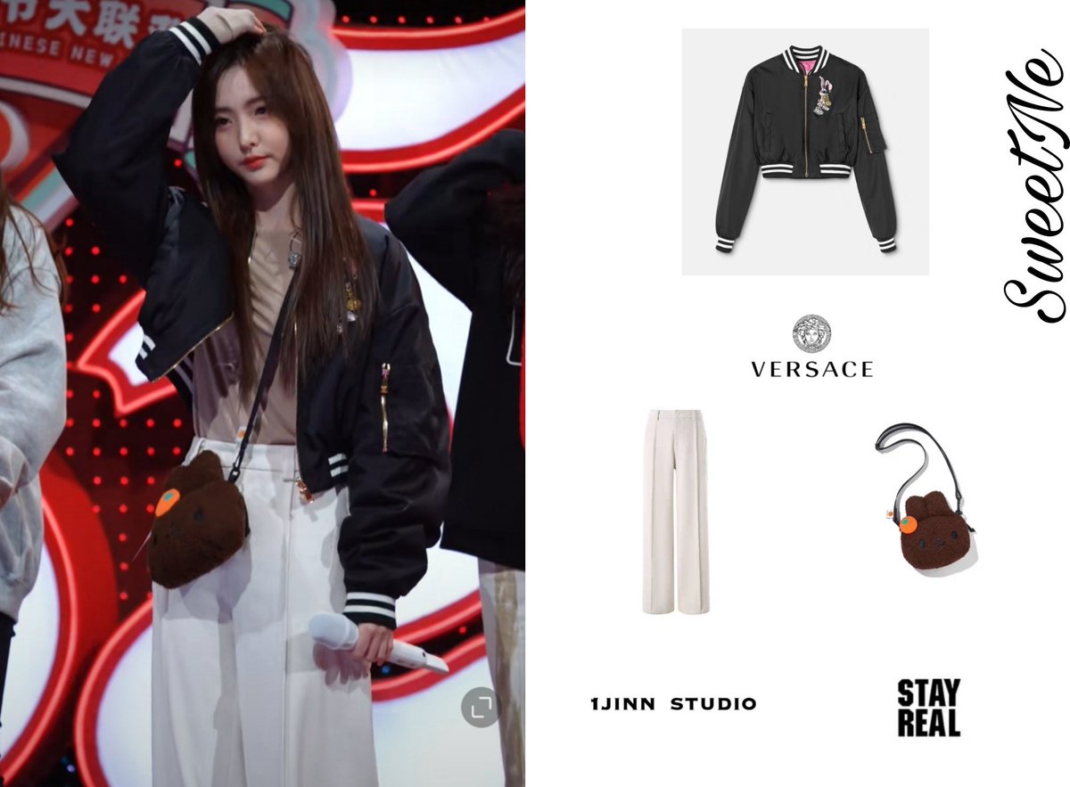 SweetNe_CLOSET's tweet photo. @nnenevader x 湖南卫视华人春晚

👗MONSUSU
📿CRD
👠JIMMYCHOO

👗🧥👚VERSACE

🧥VERSACE
👖1JINN STUDIO
👝STAYREAL

#nene #郑乃馨 #zhengnaixin #เนเน่  #郑乃馨同款 #NeneOOTD #NeneZhengNaiXin https://t.co/PGVXXfqTSz