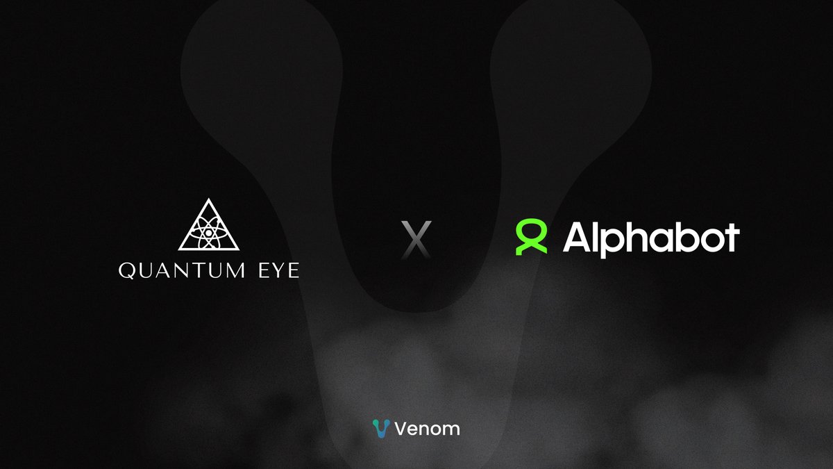 Alphabot (@alphabotapp) on Twitter photo In collaboration with <a href="/QuantumEye_NFT/">Quantum Eye Society</a>, we're excited to add a new chain to Alphabot! As of today, you can enter and create raffles using the <a href="/VenomFoundation/">Venom Foundation</a> blockchain.
To kick off the celebration, we're offering 10x WL spots for Quantum - to enter: alphabot.app/10x-wl-for-qua… In collaboration with <a href="/QuantumEye_NFT/">Quantum Eye Society</a>, we're excited to add a new chain to Alphabot! As of today, you can enter and create raffles using the <a href="/VenomFoundation/">Venom Foundation</a> blockchain.
To kick off the celebration, we're offering 10x WL spots for Quantum - to enter: alphabot.app/10x-wl-for-qua…