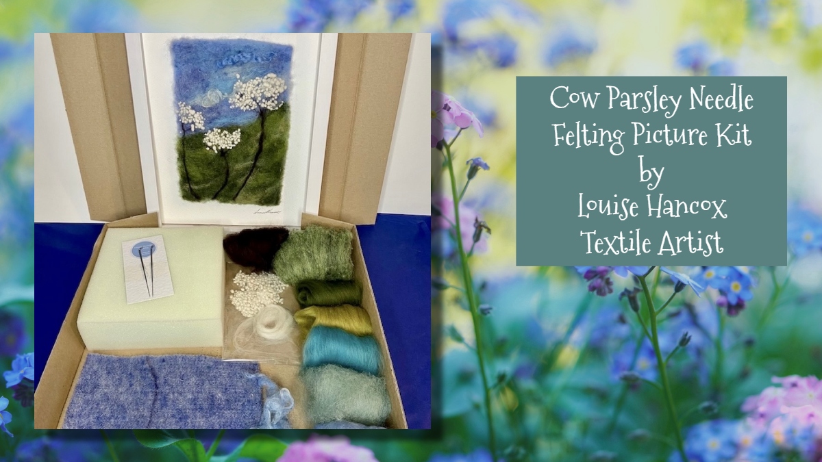 This kit would make a great gift idea. Everything you need is included in the box to recreate this pretty picture #MindfulGiftsDay by @HancoxTextile thebritishcrafthouse.co.uk/product/craft-… #UKGiftAM #shopindie #tbchartisans