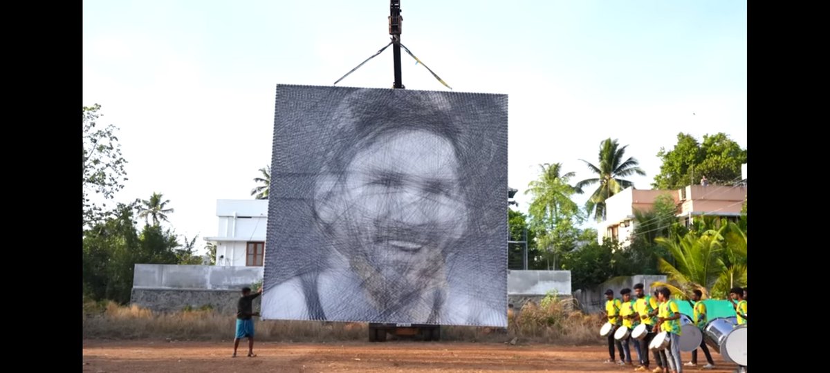 16_lonewolf's tweet photo. This gives me goosebumps.. M4 Tech 🙌🏽 (he says it's largest thread art)
https://t.co/GVgyTTpZ4l
@TeamMessi
@fundacionmessi
#LionelMessi #Messi #Football #Kerala #M4Tech https://t.co/cz7tfY0Xjb